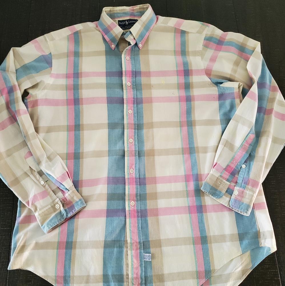 Polo Ralph Lauren L/S vintage sport shirt